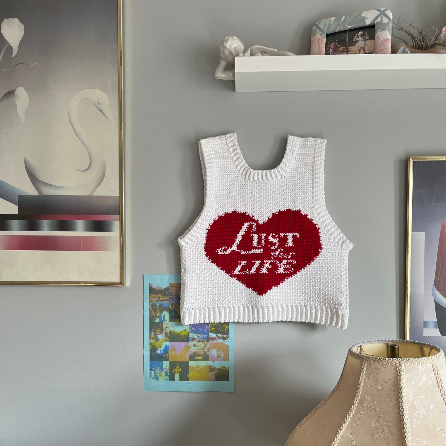 Lust for Life Grid Pattern
