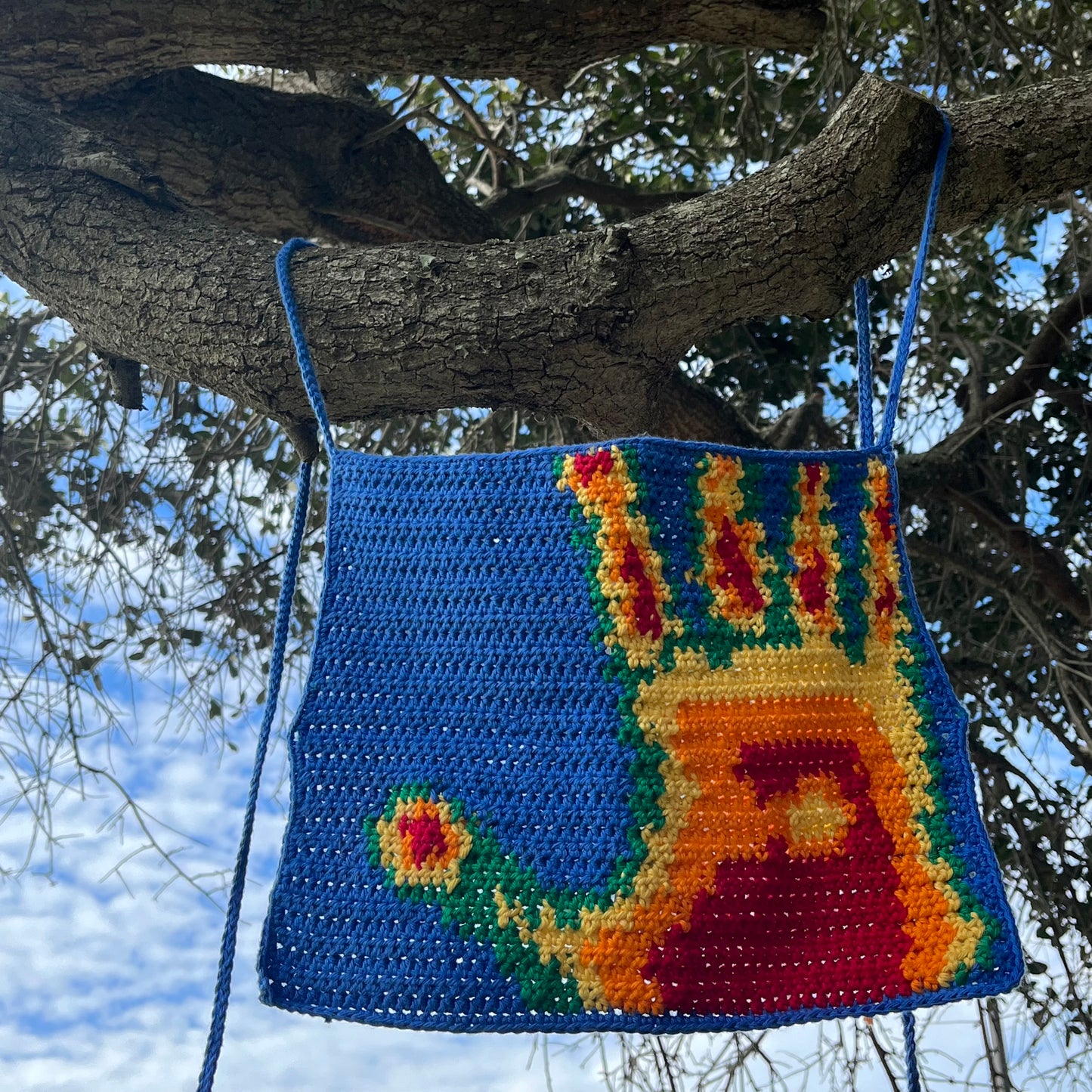 Thermal Hand Grid Pattern